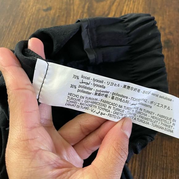 Sold on D🎉Zara wide leg zara paperbag waist pants - Picture 3 of 11